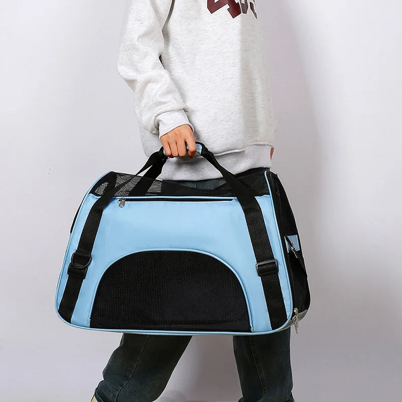 Breathable Mesh Pet Carrier Bag