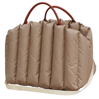 Luxury Winter Warm Pet Travel Handbag