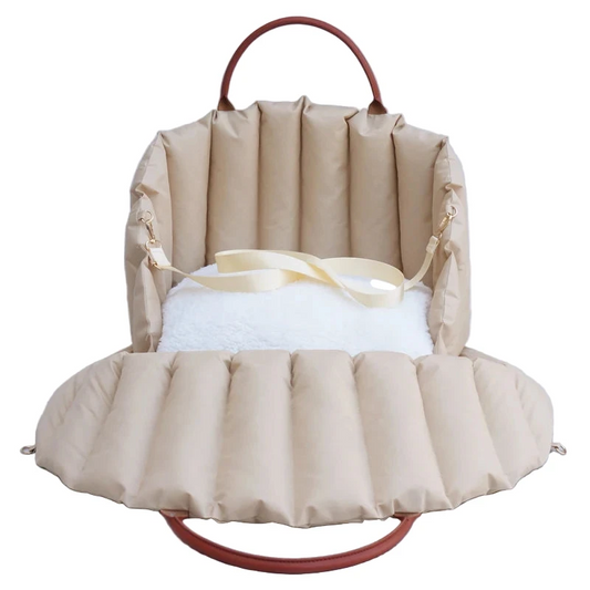 Luxury Winter Warm Pet Travel Handbag